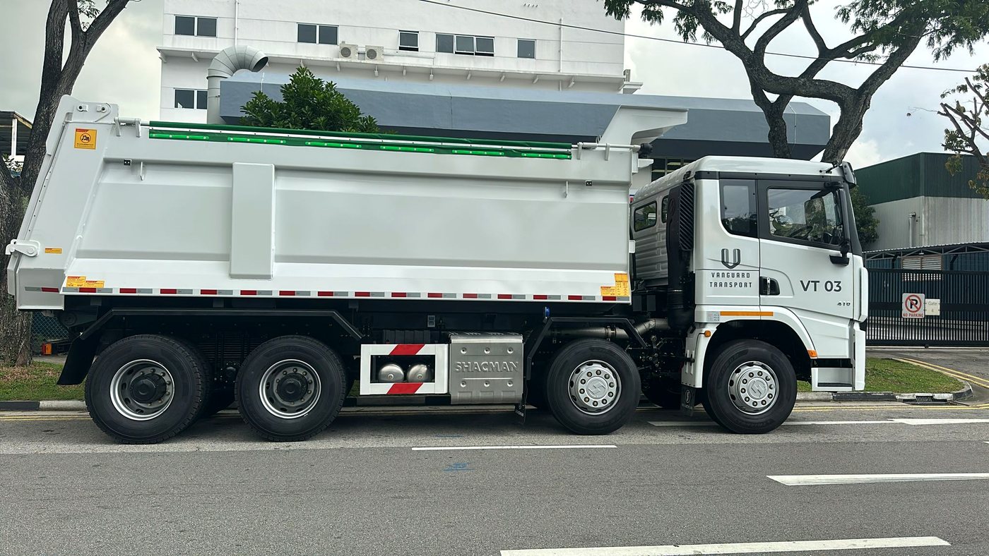 Vanguard Transport tipper truck VT 03, side profile